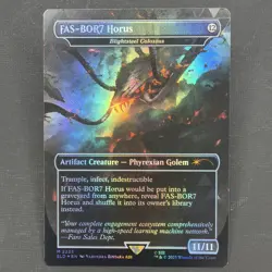 MTG FAS-BOR7 Horus #2223 Rainbow Foil Mythic Secret Lair Drop Series (SLD) - Image 1