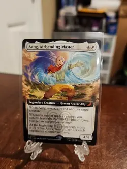 MTG, Aang Airbending Master (Extended Art) 171 TLE Avatar The Last Airbender Ete - Image 1
