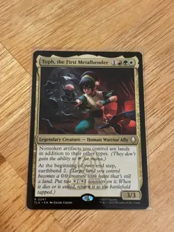 Toph, the First Metalbender - Showcase Non-Foil (TLA 0353) Avatar MTG - Image 1