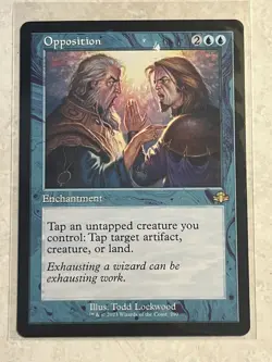 DDcards 🇨🇦 MTG Magic Dominaria Remastered Retro Opposition - Image 1