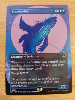 Starwinder (Borderless) - 291 (Edge of Eternities) - Near Mint NM - Rare - Image 1