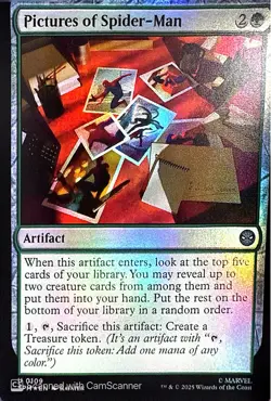 Pictures of Spider-Man U Marvel's Spider-Man 109 Near Mint Foil - Image 1