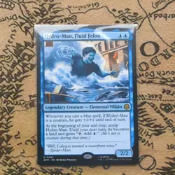 MTG Hydro-Man, Fluid Felon - NM - Marvel's Spider-Man SPM - Image 1
