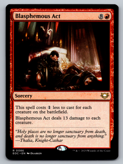 Blasphemous Act R 0086 Edge of Eternities Regular - Image 1