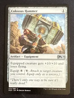 1x Colossus Hammer (223) Core Set 2020 M20 LP MTG Magic the Gathering x1 MKE - Image 1