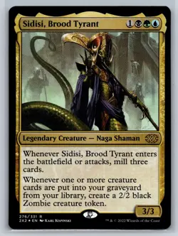 Sidisi, Brood Tyrant Holo R Double Masters 2022 276 NM - Image 1