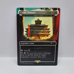 Castle Shimura - Eiganjo Castle NM #2230 Regular MTG Secret Lair x Ghost of Tsus - Image 1