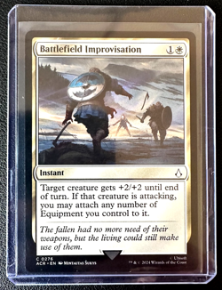 MTG: Battlefield Improvisation Universes Beyond: Assassin's Creed Regular NM!! - Image 1