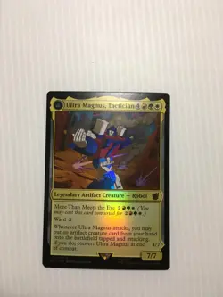 MTG Ultra Magnus, Tactician Transformers Foil NM - Image 1