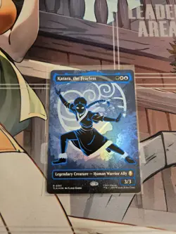 MTG Katara, The Fearless (Borderless) (Neon Ink Foil) #361 - Image 1