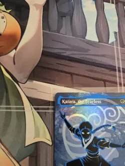 MTG Katara, The Fearless (Borderless) (Neon Ink Foil) #361 - Image 2