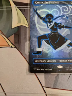 MTG Katara, The Fearless (Borderless) (Neon Ink Foil) #361 - Image 5