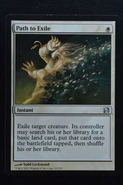Magic The Gathering MTG PATH TO EXILE Modern Masters LP Lightly Played - Image 1
