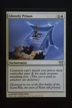 Magic The Gathering MTG GHOSTLY PRISON Champions of Kamigawa LP Lightly Played - Image 1