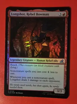 MTG - Longshot, Rebel Bowman - Foil - Avatar: The Last Airbender - Image 1