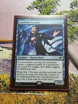 MTG #0078 Starfield Vocalist (EOE) Edge of Eternities - Image 2
