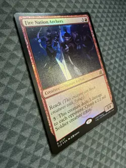 MTG Fire Nation Archers #0237 Foil Rare Avatar: The Last Airbender: E-L (TLE) - Image 2
