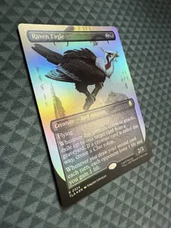 MTG Raven Eagle #0324 Foil Borderless Rare Avatar: The Last Airbender (TLA) - Image 2