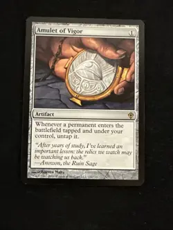 MTG - Amulet of Vigor Worldwake Regular - NM - Image 1