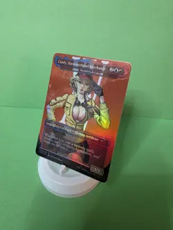 Cindy Aurum FOIL Borderless Playtest Card Mtg Final Fantasy - Image 1
