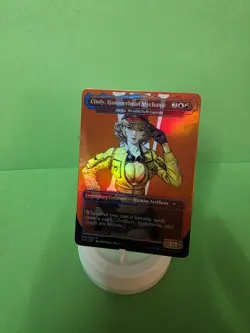 Cindy Aurum FOIL Borderless Playtest Card Mtg Final Fantasy - Image 2