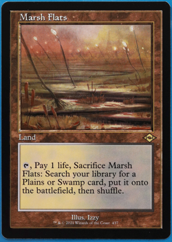 Marsh Flats (Retro Frame) Modern Horizons 2 Timeshifts NM CARD (507654) ABUGames - Image 1