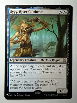 Sygg, River Cutthroat #103 Commander: Zendikar Rising Magic: The Gathering - Image 1