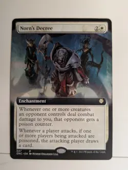 MTG - Norn's Decree - R - ONC - Extended Art - 47 - Image 1