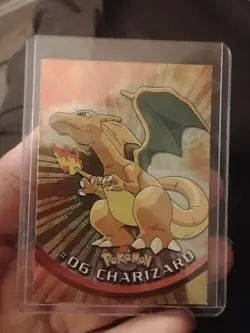 Charizard Holo Foil Topps TV Animation Pokemon Card #6 1999 - Image 1