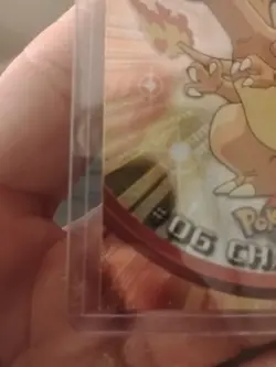 Charizard Holo Foil Topps TV Animation Pokemon Card #6 1999 - Image 3