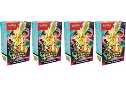 *PRESALE* Lot Of 4! Pokemon Ascended Heroes 4x Booster Bundles Confirmed - Image 1