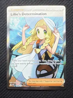 Pokemon Mega Evolution Lillie’s Determination 169/132 Full Art Ultra Rare - Image 3