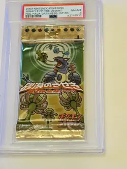 2003 Pokemon Nintendo 1 ST ED/ Miracle Of The Desert Foul PACK-JAPANISCH PSA 8 - Image 1