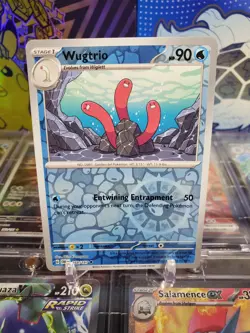Wugtrio 059/197 Reverse Holo Uncommon Pokemon TCG S&V Obsidian Flames - Image 1