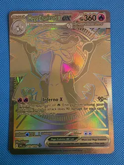 Mega Charizard X EX 130/094 -Pokemon Phantasmal Flames SEE PICTURES - Image 1