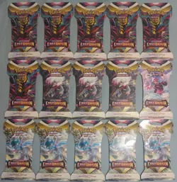 15x Pokemon Lost Origin Sleeved Booster Pack Lot Giratina Art - TCG - Image 1