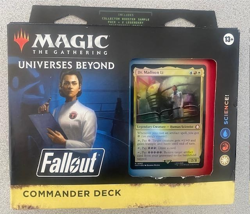Magic The Gathering: Universes Beyond Science! Fallout Commander Deck NEW/SEALED - Image 1