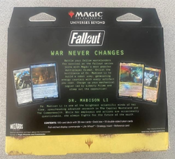 Magic The Gathering: Universes Beyond Science! Fallout Commander Deck NEW/SEALED - Image 2
