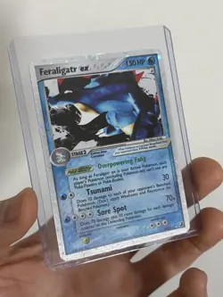 2005 Feraligatr ex - 103/115 - Pokemon Ex Unseen Forces Ultra Rare LP - Image 4