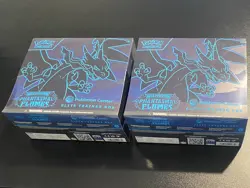 Lot of 2 Pokemon TCG: Phantasmal Flames Pokemon Center ETB (SEALED) - Image 1