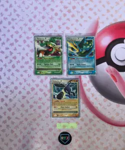 Pokemon Lv.X Black Star Promo Lot LUCARIO EMPOLEON TORTERRA DP09 DP11 DP12 LP/MP - Image 3