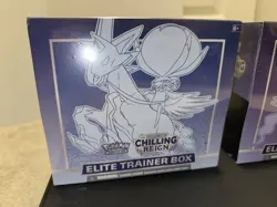 Pokemon Center Chilling Reign Elite Trainer Box ETB Set of 2 SEALED - Image 2