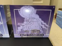 Pokemon Center Chilling Reign Elite Trainer Box ETB Set of 2 SEALED - Image 3