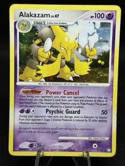 Pokemon TCG Alakazam 2/123 Mysterious Treasures Holo - Image 1
