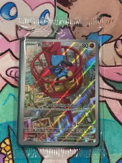 Riolu Full Art #010 Pokemon Center Exclusive Stamped Promo Mega Evolution SEALED - Image 1