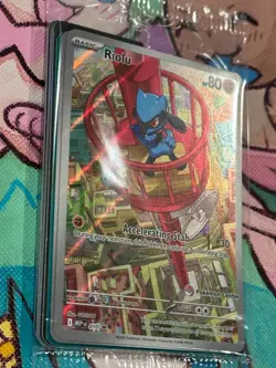 Riolu Full Art #010 Pokemon Center Exclusive Stamped Promo Mega Evolution SEALED - Image 2