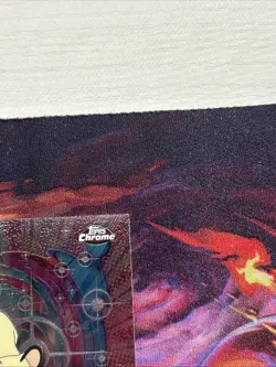 2000 Topps Chrome Pokemon Series 1 Persian #53 Holo Foil NM - Image 3