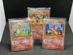Charmander Charmeleon Charizard Set 001-003/032 CLL Classic Pokemon Jap US SELL - Image 1