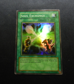 ???? 1996 Yu-Gi-Oh! | SOUL EXCHANGE SDY-041 Super Rare | Never Played - Image 1