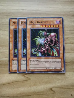 Yu-Gi-Oh! - Maju Garzett 3X - Complete Playset - Image 1